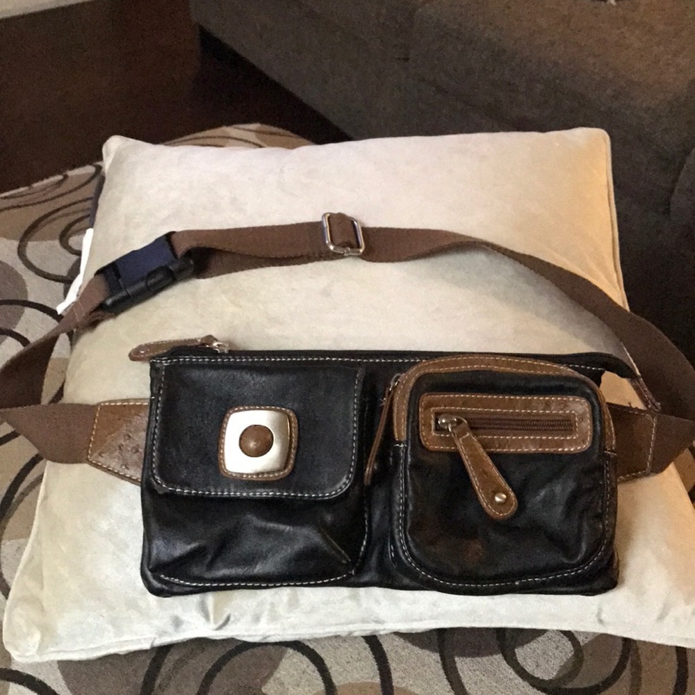 Fashionable fanny pack .